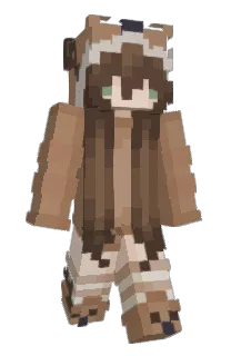 Front of Fawndant's skin