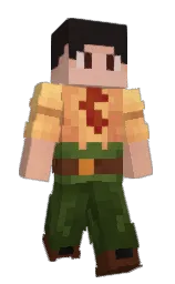 Slim Minecraft skin