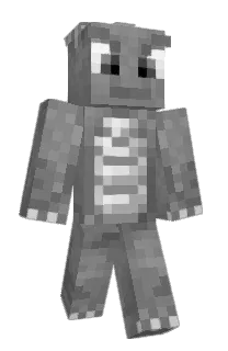 Front of schooper's skin