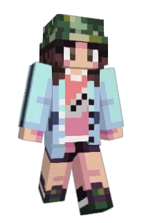 Front of HarucinaDKing's skin