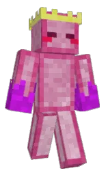 black and careys pink Minecraft skin — Slim model — first worn by Miiiith