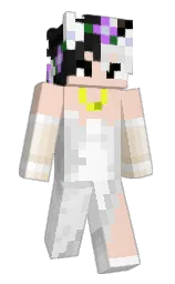 givry and white Minecraft skin — Classic model — first worn by Duexei