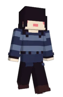 Front of Dririt's skin
