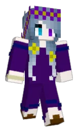 christalle and provincial pink Minecraft skin — Classic model — first worn by DivineRose0704