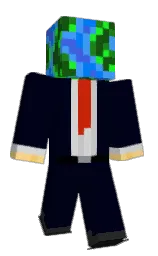 LordCalka's Minecraft skin wearing the Follower's cape
