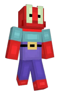 Front of MrKrabs's skin