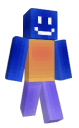 international klein blue and torea bay Minecraft skin — Classic model