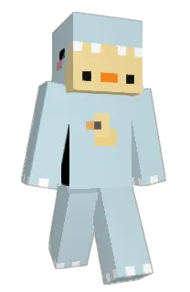 Front of Minecraft skin