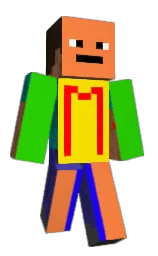 coral and jacarta Minecraft skin — Classic model