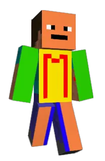 Front of Minecraft skin