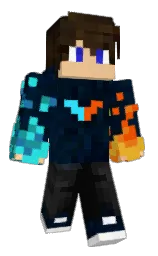 HereIsFreddy's Minecraft skin wearing the Migrator cape