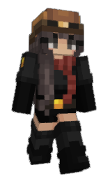 FifiVali's Minecraft skin wearing the Migrator cape