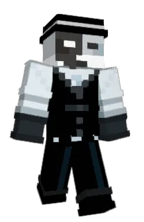 Front of Plimk's skin