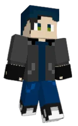 just right and mine shaft Minecraft skin — Slim model