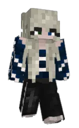 cod gray and gray olive Minecraft skin — Slim model — first worn by Looharee_