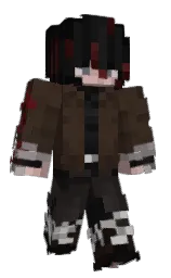 english walnut and cod gray Minecraft skin — Slim model