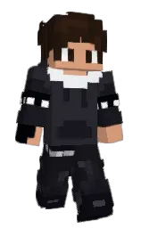 Sepretic's Minecraft skin wearing the Menace cape