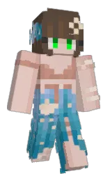 Slim Minecraft skin