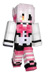 elektrolyse's Minecraft skin wearing the Aurora cape