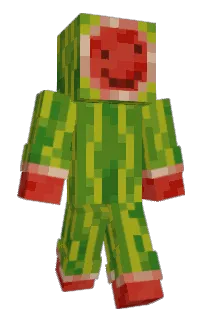 Front of moozaur's skin