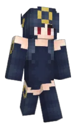 UmbreonMoonlight's Minecraft skin wearing the Pan cape
