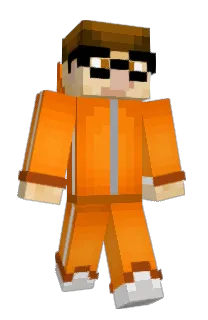 Front of Piepser's skin