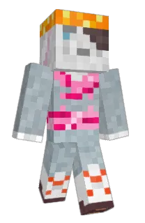 Front of DrofPoop's skin