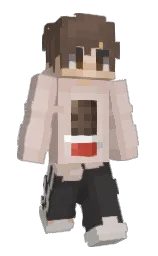 clam shell and wafer Minecraft skin — Slim model — first worn by xschokyyy