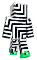 silver chalice and blue charcoal Minecraft skin — Classic model