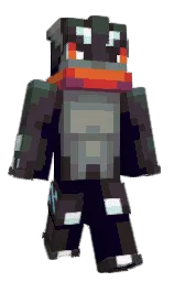 Chaninja's Minecraft skin wearing the MineCon 2016 cape