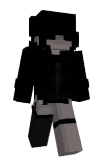 Front of Amathyzt's skin