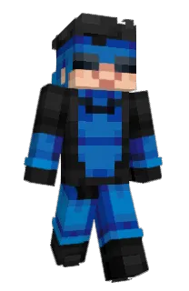 Front of ItsFrostty's skin