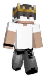 white and tundora Minecraft skin — Classic model