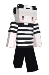 Front of keabi's skin