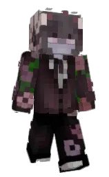 dasy7's Minecraft skin wearing the Aurora cape
