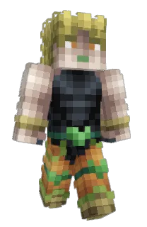 Front of Minecraft skin