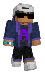 black and rhino Minecraft skin — Classic model — first worn by executory