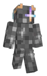 dove gray and scorpion Minecraft skin — Classic model — first worn by 31hours