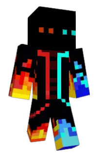 Front of TioKiri's skin