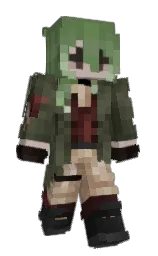Slim Minecraft skin