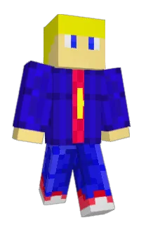 Front of SKCALEB's skin