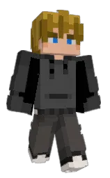 black and masala Minecraft skin — Classic model — first worn by Smarllo