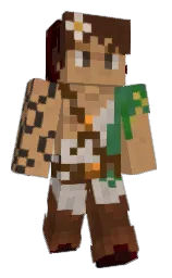 brown derby and twine Minecraft skin — Classic model — first worn by fijiiji