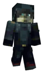 ebony and aztec Minecraft skin — Classic model — first worn by viatorinvia