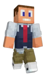 apricot and cloud burst Minecraft skin — Classic model