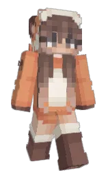 Slim Minecraft skin