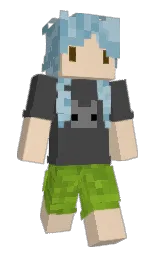 Slim Minecraft skin
