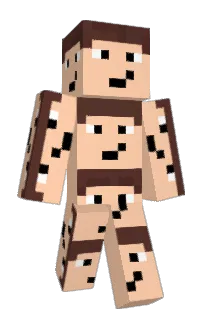 Front of Minecraft skin