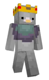 BabunKing's Minecraft skin wearing the Migrator cape