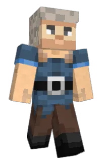 Front of Corax's skin